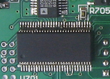 Connect pin 21 of U701 to ground